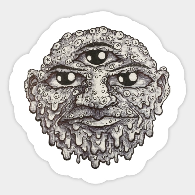 Guy Acne Sticker by ryancduboisart